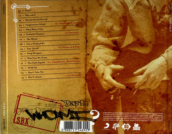 Drapht : Who Am I (CD, Album, RE)