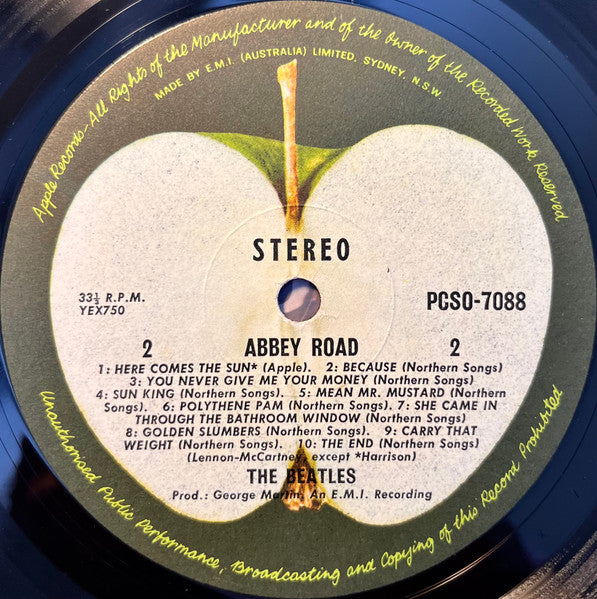 The Beatles : Abbey Road (LP, Album)