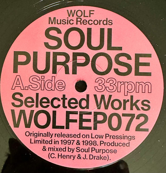 Soul Purpose : Selected Works (12")