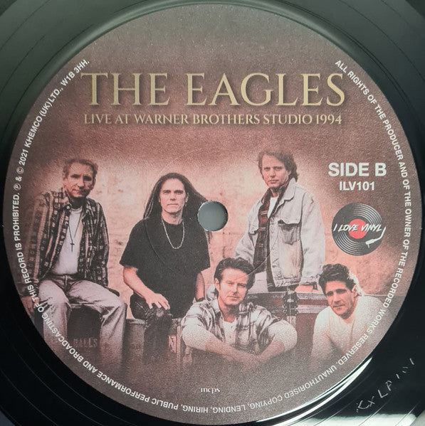 Eagles : Live At Warner Brothers Studio 1994 (LP, Unofficial)