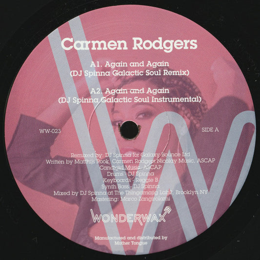 Carmen Rodgers : Again And Again (12")