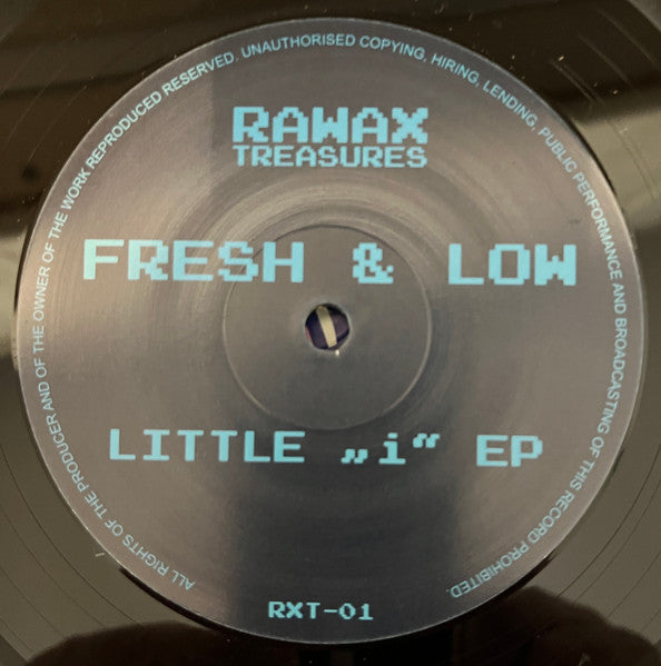 Fresh & Low : Little 'i' EP (12", EP, RE)