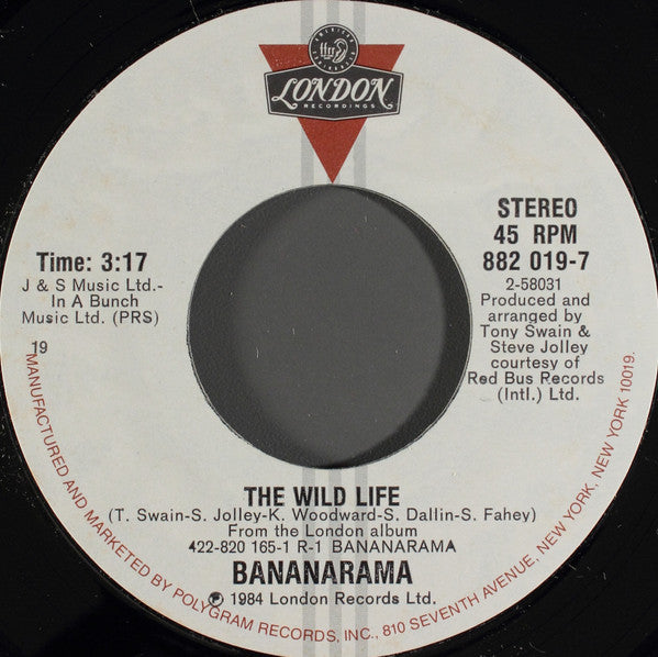 Bananarama : The Wild Life (7", Single, Bes)