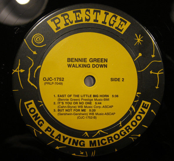 Bennie Green : Walking Down (LP, Album, Ltd, RE, RM)