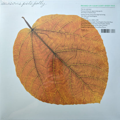 Pete Jolly : Seasons (LP, Album, Ltd, RE, RM, Gre)