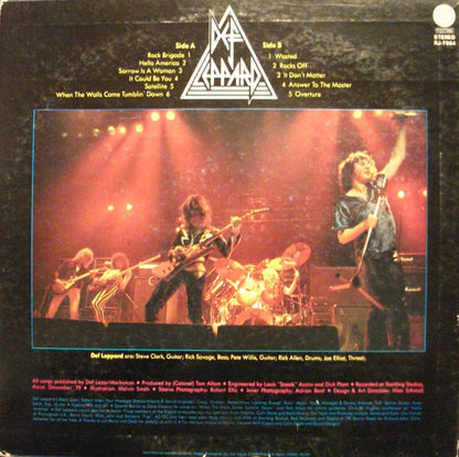 Def Leppard : On Through The Night (LP, Album)
