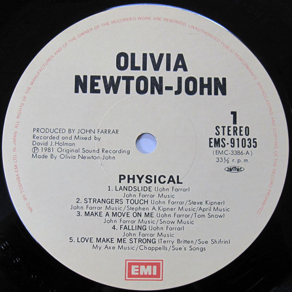 Olivia* = オリビア・ニュートン・ジョン* : Physical = 虹色の扉 (LP, Album, Gat)