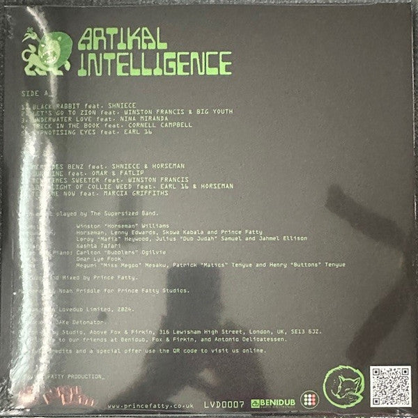 Prince Fatty : Artikal Intelligence (LP, Album)