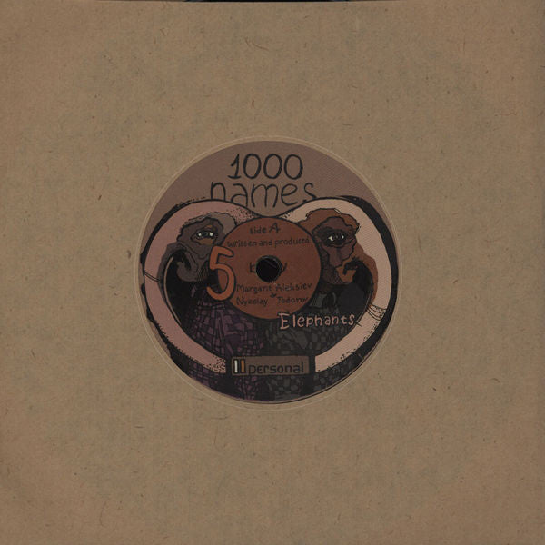 1000 Names : 50 Elephants (7")
