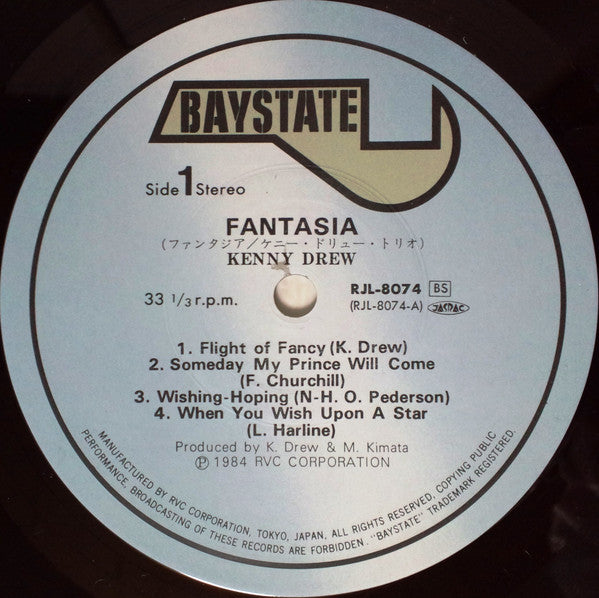 Kenny Drew Trio* : Fantasia (LP, Album)