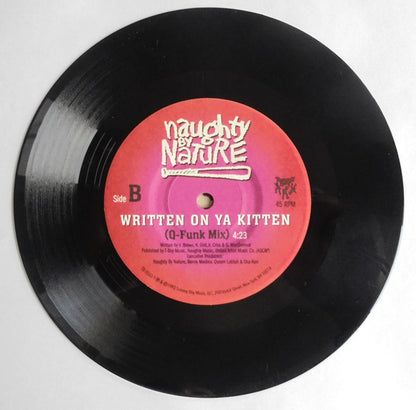 Naughty By Nature : Hip Hop Hooray / Written On Ya Kitten (7", Single)