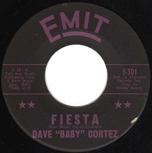 Dave "Baby" Cortez : Fiesta (7", Single)