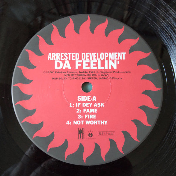 Arrested Development : Da Feelin' (LP, EP, Promo)