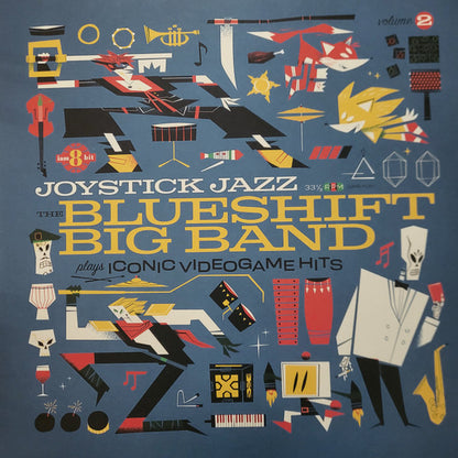 The Blueshift Big Band : Joystick Jazz: The Blueshift Big Band Plays Iconic Video Game Hits Volume 2 (LP, Album)