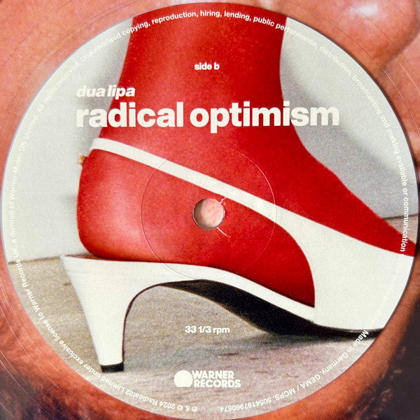 Dua Lipa : Radical Optimism (LP, Album, Ltd, Cle)