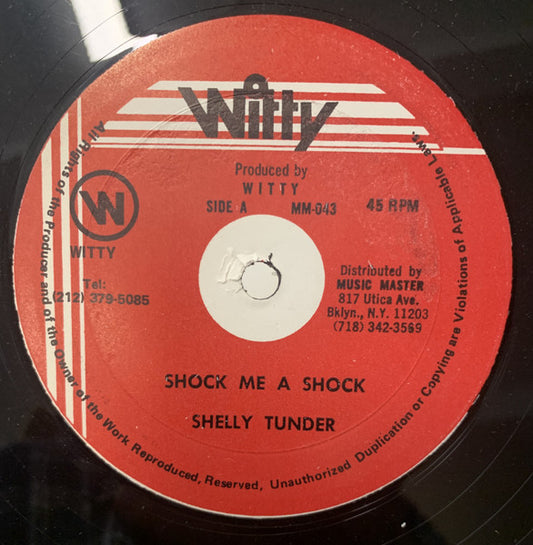 Shelly Thunder / Junior Wilson : Shock Mi A Shock / Love Pain (12")