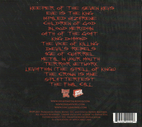 Ill Bill & Vinnie Paz : Heavy Metal Kings (CD, Album, Dig)