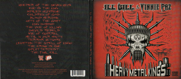 Ill Bill & Vinnie Paz : Heavy Metal Kings (CD, Album, Dig)