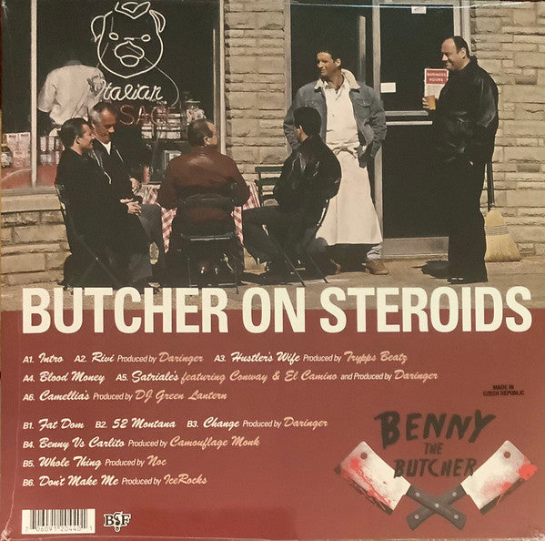 Benny The Butcher* x DJ Green Lantern : Butcher On Steroids (LP, Album, RE)