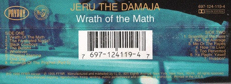Jeru The Damaja : Wrath Of The Math (Cass, Album, Dol)