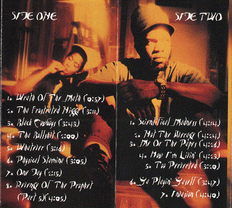 Jeru The Damaja : Wrath Of The Math (Cass, Album, Dol)