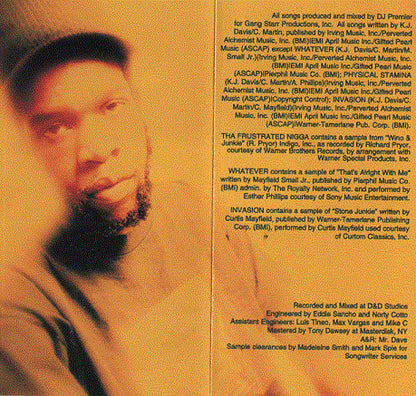 Jeru The Damaja : Wrath Of The Math (Cass, Album, Dol)