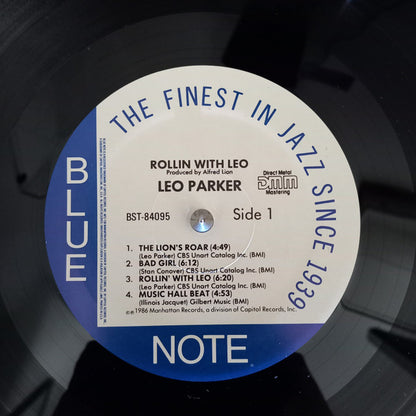 Leo Parker : Rollin' With Leo (LP, Album, RE)