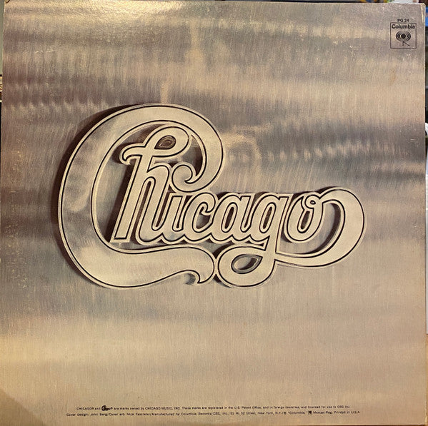 Chicago (2) : Chicago (2xLP, Album, RP, Chi)
