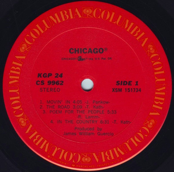 Chicago (2) : Chicago (2xLP, Album, RP, Chi)