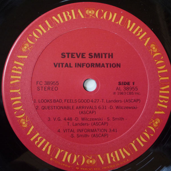 Steve Smith (5), Vital Information : Vital Information (LP, Album)