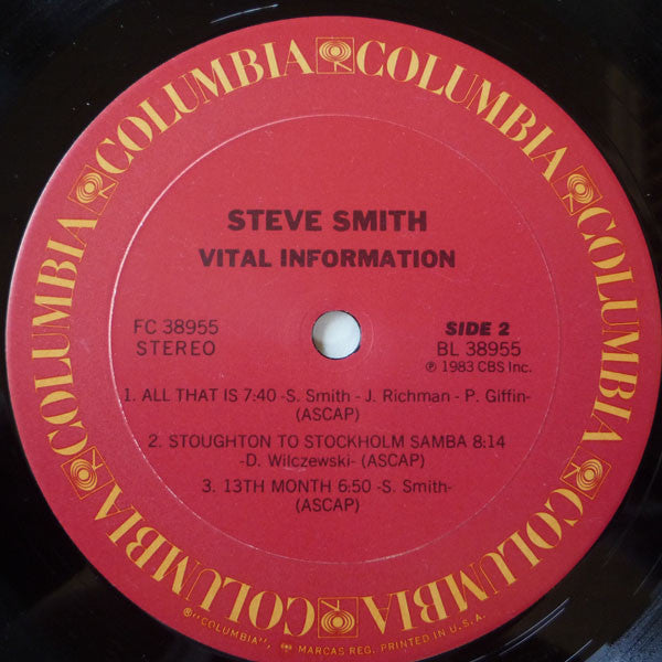 Steve Smith (5), Vital Information : Vital Information (LP, Album)