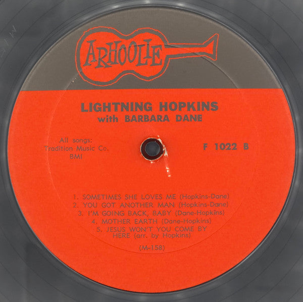 Lightning Hopkins* : Lightning Hopkins With His Brothers Joel And John Henry And With Barbara Dane (LP)