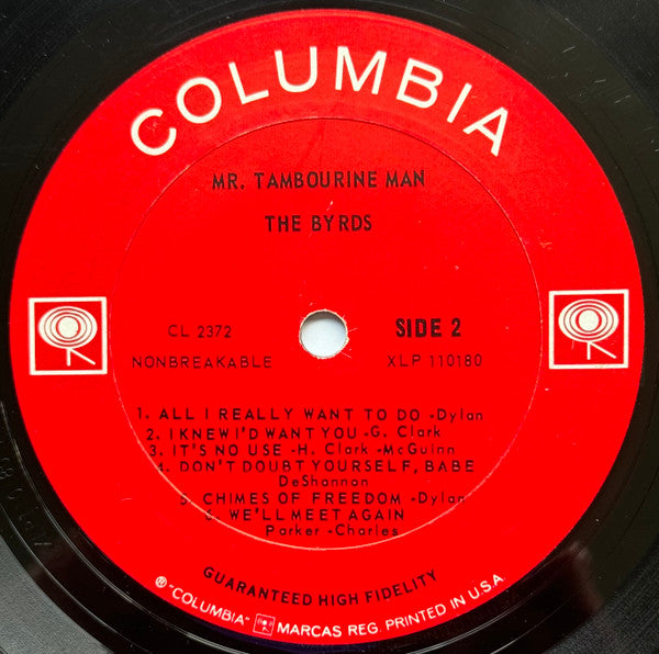 The Byrds : Mr. Tambourine Man (LP, Album, Mono)