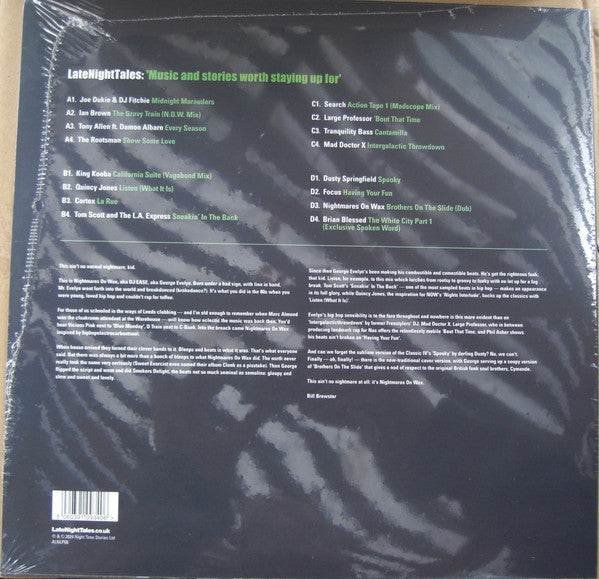 Nightmares On Wax : LateNightTales (2xLP, Comp, RE, 180)