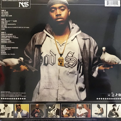 Nasir Jones : God's Son (2xLP, Album, RE, RM)