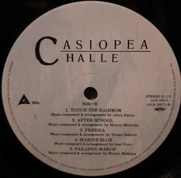 Casiopea : Halle (LP, Album, Ltd)