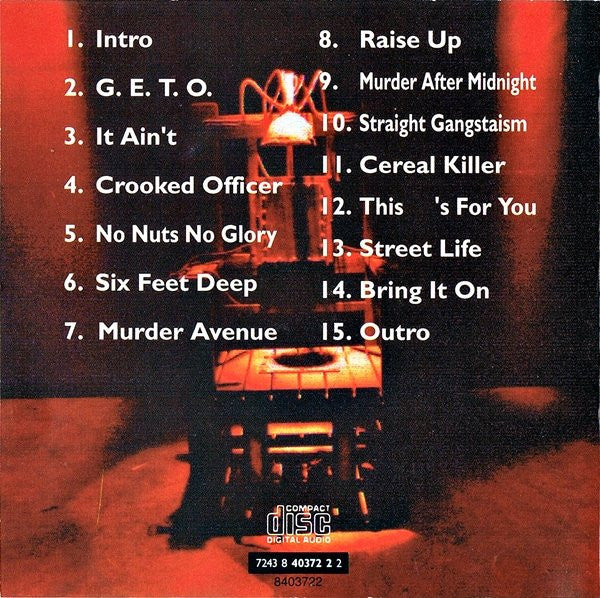 Geto Boys : Till Death Do Us Part (CD, Album, RE)