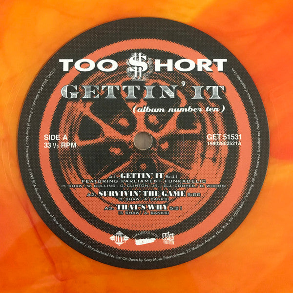 Too $hort* : Gettin' It (Album Number Ten) (2xLP, Album, Ltd, RE, Ora)