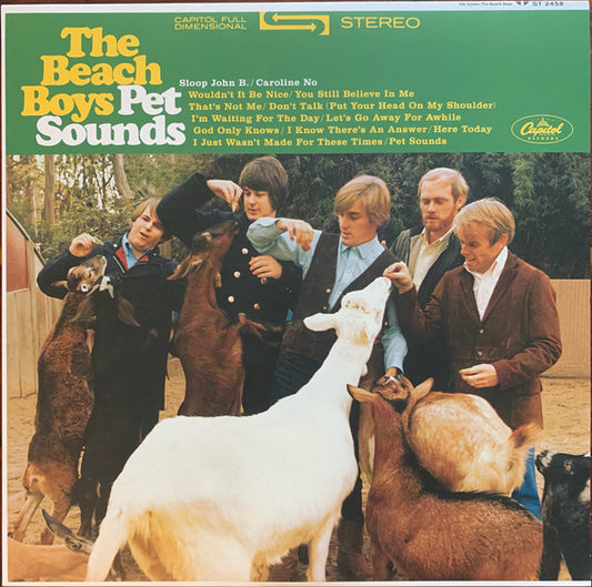 The Beach Boys : Pet Sounds (LP, Album, RE, 50t)