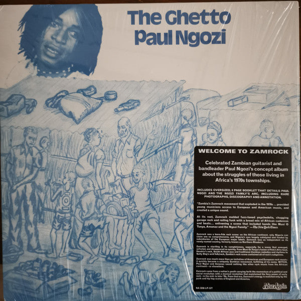 Paul Ngozi : The Ghetto (LP, Album, RE)