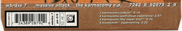 Massive Attack : Karmacoma EP (CD, EP)
