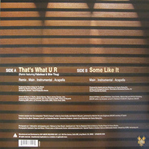 Amerie : That's What U R (Remix) / Some Like It (12")