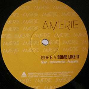 Amerie : That's What U R (Remix) / Some Like It (12")