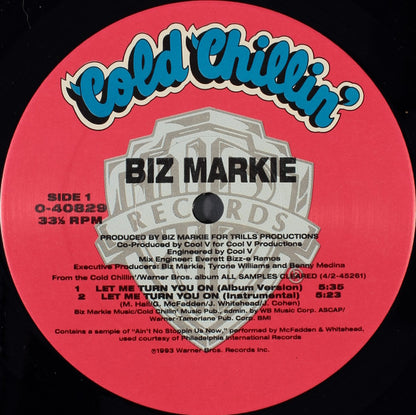 Biz Markie : Let Me Turn You On (12")