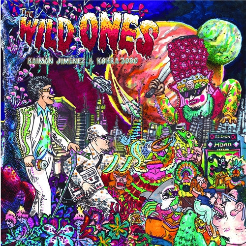 Kaimán Jiménez & Kobra 3000 : THE WILD ONES (LP, Album)