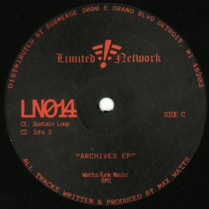 Max Watts (2) : Archives EP (2x12", EP)