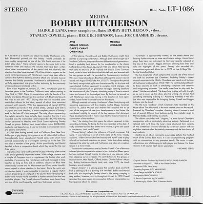 Bobby Hutcherson : Medina (LP, Album, RE, 180)