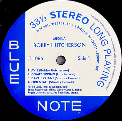 Bobby Hutcherson : Medina (LP, Album, RE, 180)