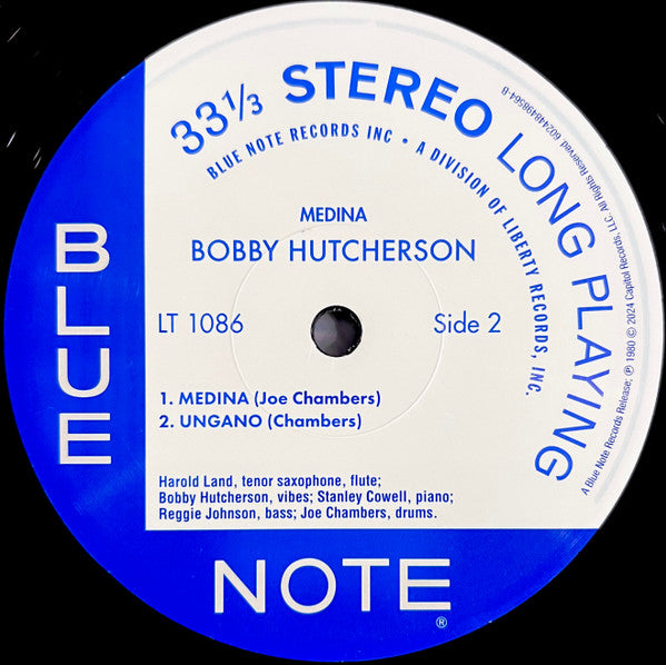 Bobby Hutcherson : Medina (LP, Album, RE, 180)