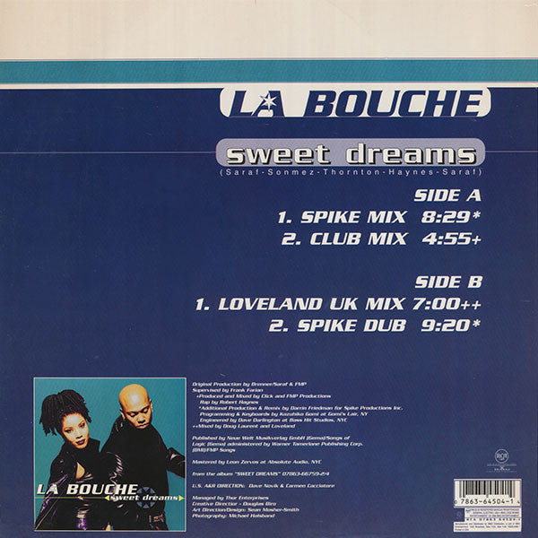 La Bouche : Sweet Dreams (12")